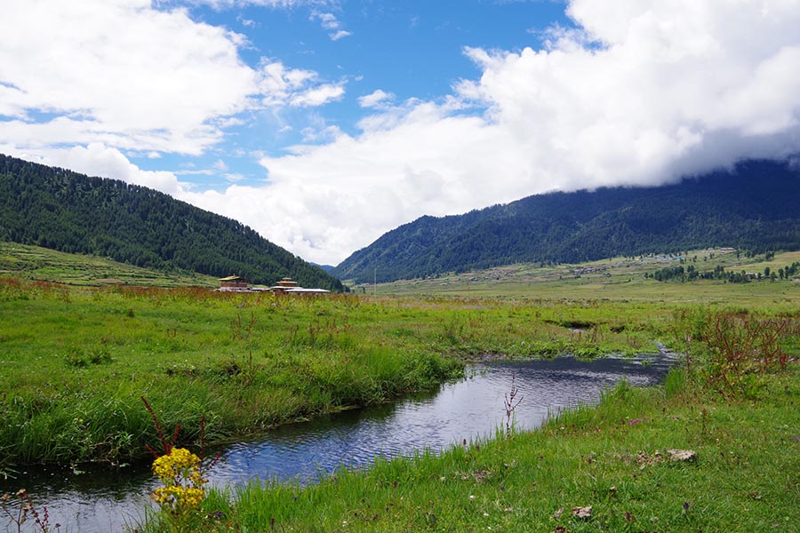 climate in bhutan